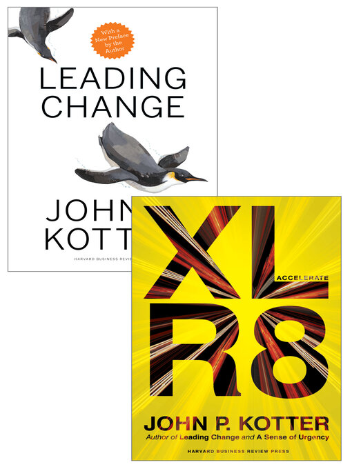 Cover image for Kotter on Accelerating Change (2 Books)